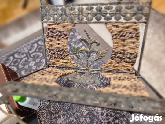 retro kovácsoltvas ujsagtarto hibátlan 