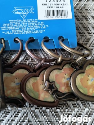 retró kulcstartó csomagban