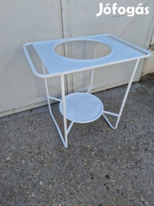 retro lavortartó állvány régi mosdó állvány népi régiség