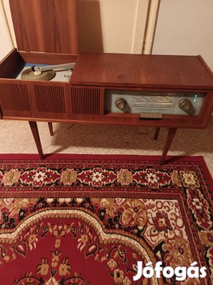 retró lemezjátszós rádió