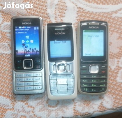 retró működő Nokia telefon csomag