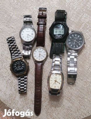retró működő kvarc óra csomag