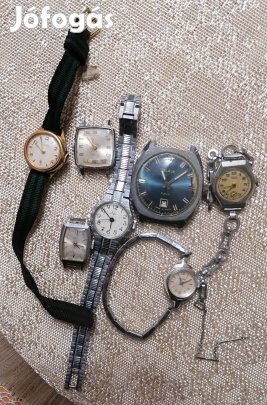 retró működő mechanikus karóra csomag