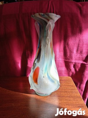 retro muránói üveg váza 