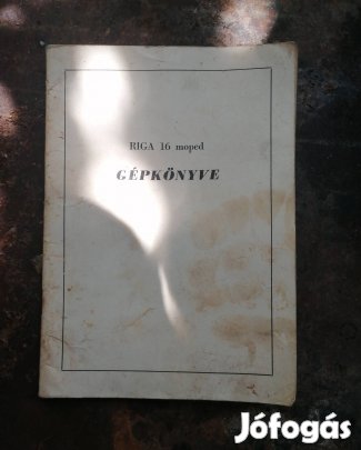 retró riga 16 gépkönyv