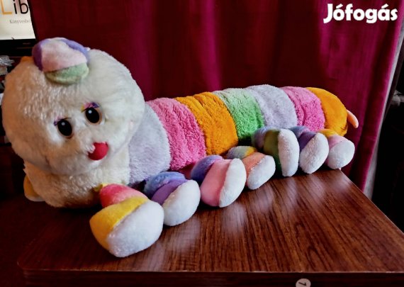 retro százlábú plüss játék 1985