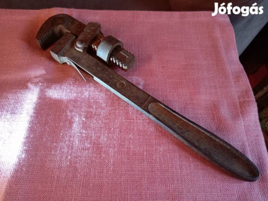 retro vintage Stillson csőfogó hagyatékból 