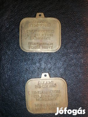 réz Állami Pénzverő medál