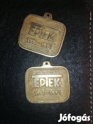 réz Éptek kulcstartó medál