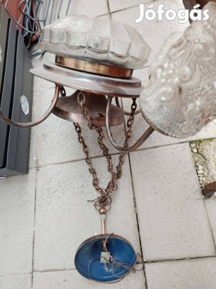 réz csillár antik darab