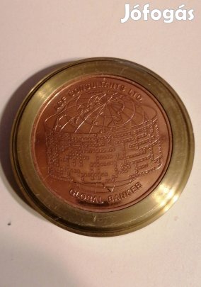 réz levél nehezék Globál bank