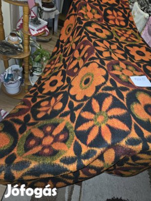 rikitóan élénk naracssárga pled