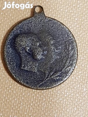 ritka 1914 Ferenc József patrióta medál