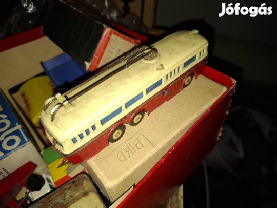 ritka Ites Tatra T400 trolibusz - Retro ČSSR lemezjáték (1960