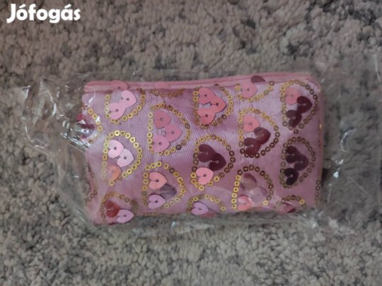 rózsaszín pénztárca/ telefon tok