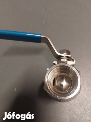 rozsdamentes golyóscsap