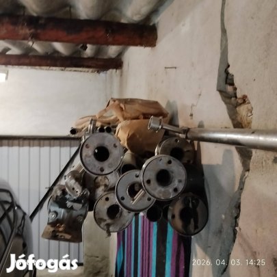 rozsdamentes kültéri korlát, keríttés 