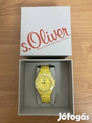 s.Oliver új karóra dobozában,cimkés