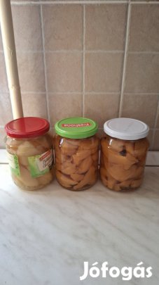 saját készítésű birsalma,körte,szilva befőtt eladó
