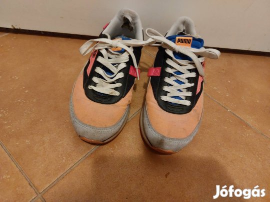 sárga fekete Puma sportcipó 38.5 méret