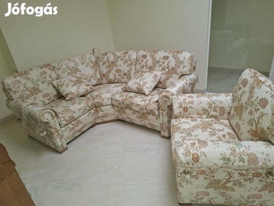 sarok ülögarnitura fotelal 