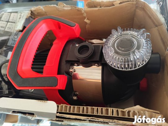 scheppach 1300w vízszűrős nagyteljesítményű Kerti szivattyú új 