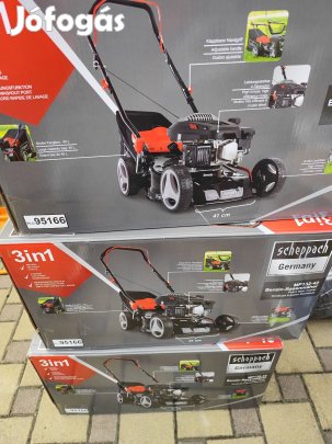 scheppach 132cc új benzines fűnyíró 