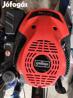 scheppach 141cc rotációs kapa csak kipróbálva volt 