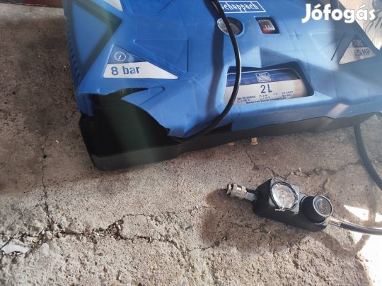 scheppach Air force case 2 literes táska kompresszor új 