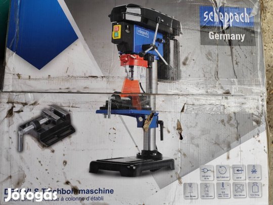 scheppach dp16vls oszlopos állványos fúrógép új