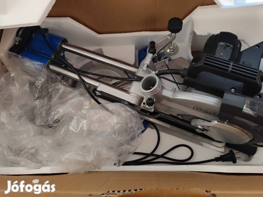 scheppach hm216 csúszósines gérvágó fűrész új 