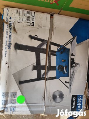 scheppach hs254 asztali körfűrész új 