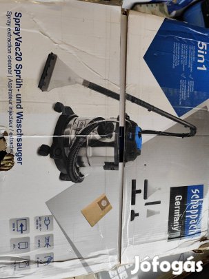 scheppach kárpit tisztítós porszívó takarítógép új