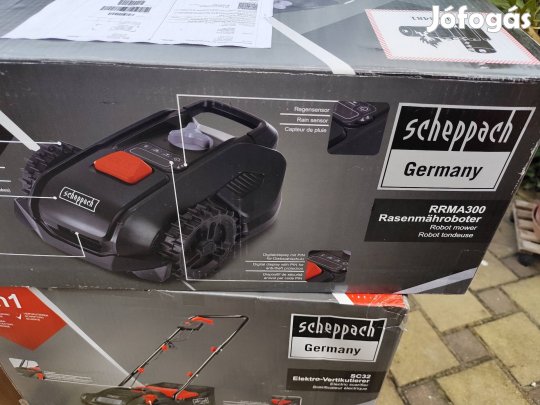 scheppach rrma300 új robotfűnyíró