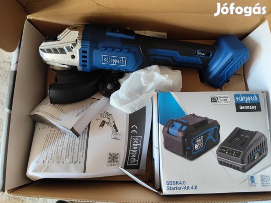 scheppach új akkumulátoros gyorsvágó flex akkuval töltővel