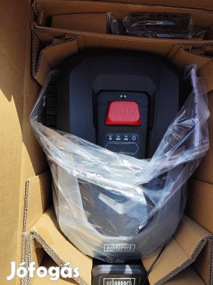 scheppach xl600 új robot fűnyíró 