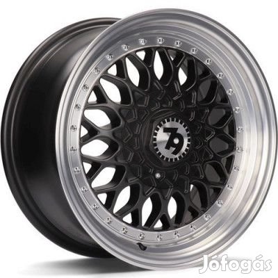 seventy9 SV-E Matt fekete Polírozott LIP 7X15 4X100 ET30 CB67,1 |
