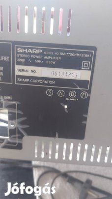 sharp sm 7700 transzformator