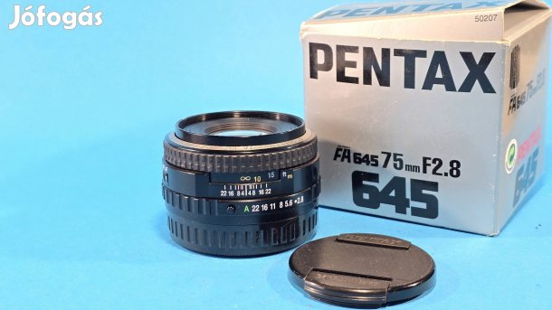 smc Pentax  Fa 2.8/75mm objektív 645 N NII AF