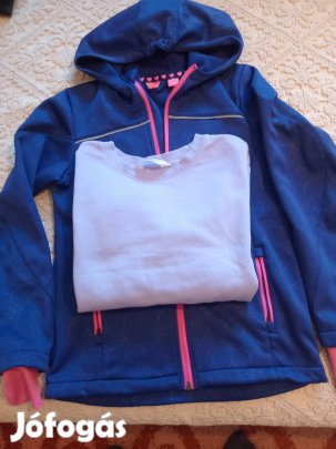 softshell kabát felsővel 134-140-es méret 