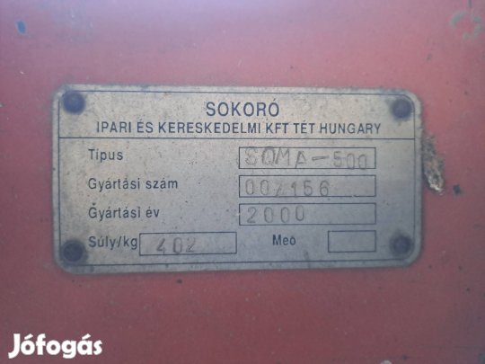 sokoró homlokrakodó