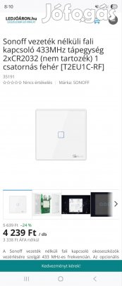 sonoff kapcsoló