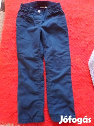 sötétkék nadrág nyuszis pulóverrel 110-es méret 