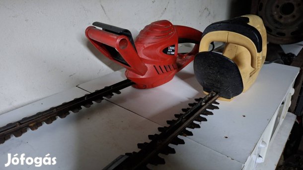 sövény nyírók, olcsón müködnek nagy vágóélel!