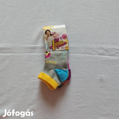 soy Luna zokni 27/30 méret 
