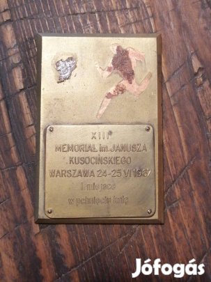 sport emlék plaket 1967