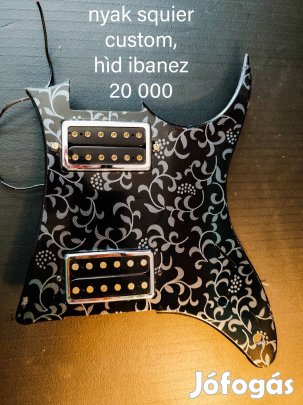 squier, ibanez hangszedők