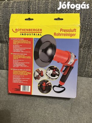 sűrített levegős csőtisztító