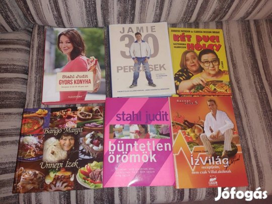 szakács könyvek
