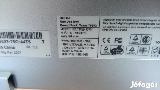 számítógép monitor eladó 